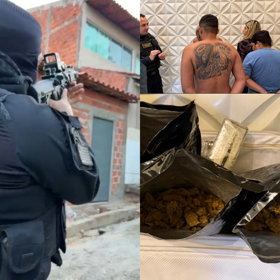 Operação policial cumpre mandado e prende cinco pessoas na zona Sul