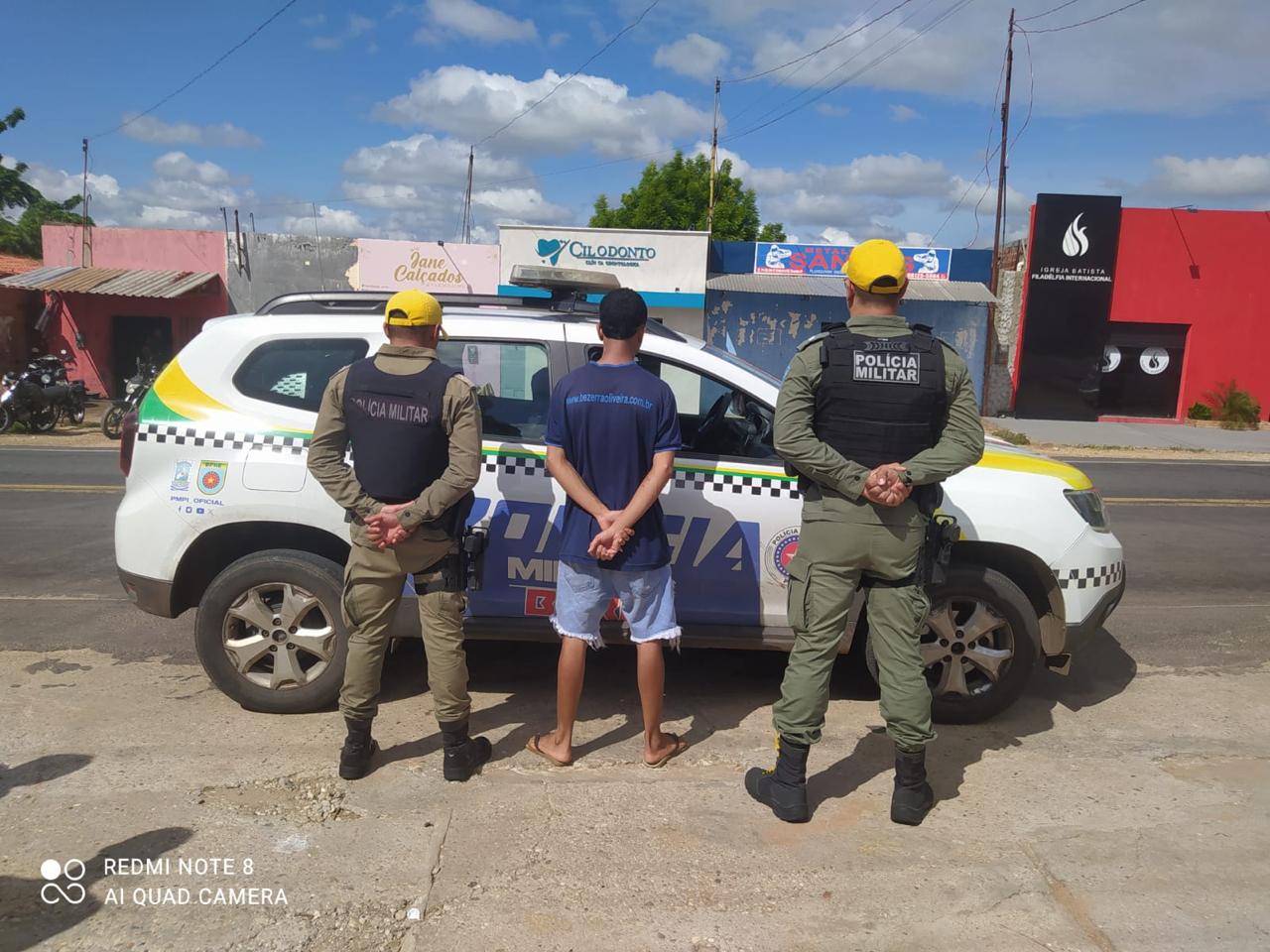 Jovem é detido por receptação durante blitz do BPRE na PI-130, em Teresina