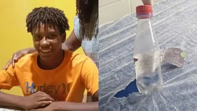 Adolescente morre após ingerir líquido armazenado em garrafa pet
