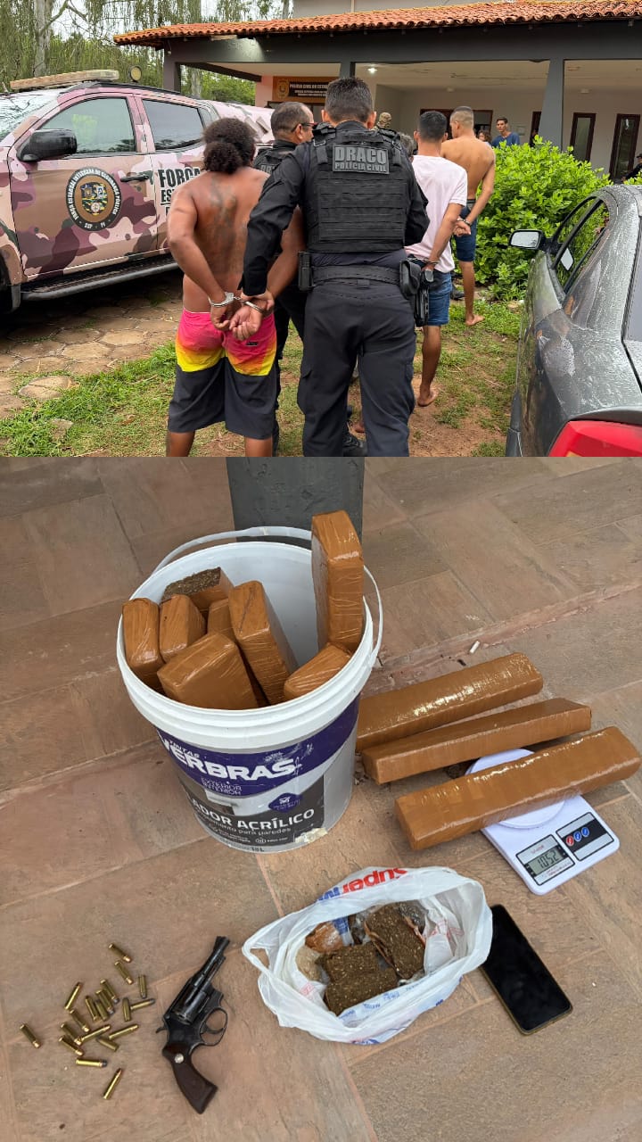 Operação integrada cumpre 15 mandados e combate tráfico de drogas em Corrente
