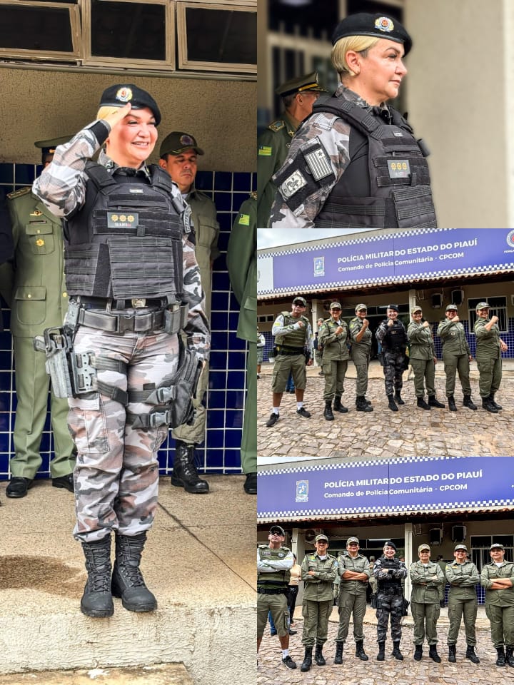 Coronel Elizete Lima assume o Comando de Polícia Comunitária da PM-PI