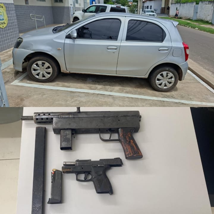 Polícia Militar apreende armas e prende suspeito após disparos na BR-316