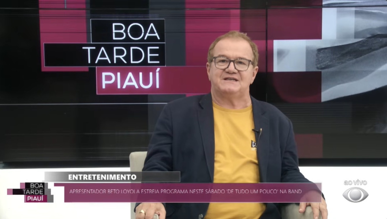 Beto Loyola reestreia “De Tudo Um Pouco” na Band com novos quadros