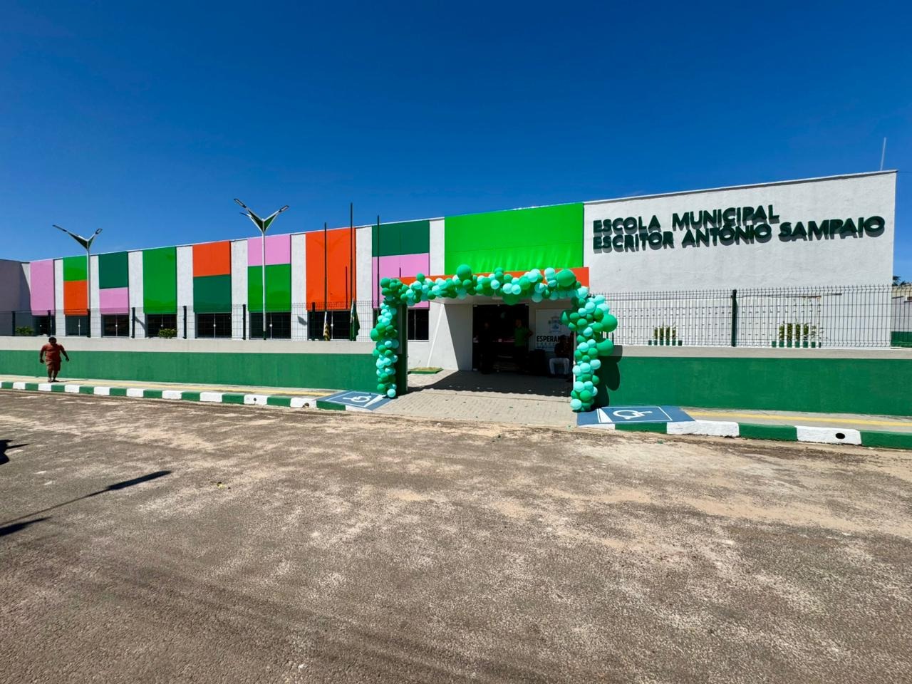 Escola Municipal A. Sampaio é inaugurada em Esperantina no Dia da Mulher