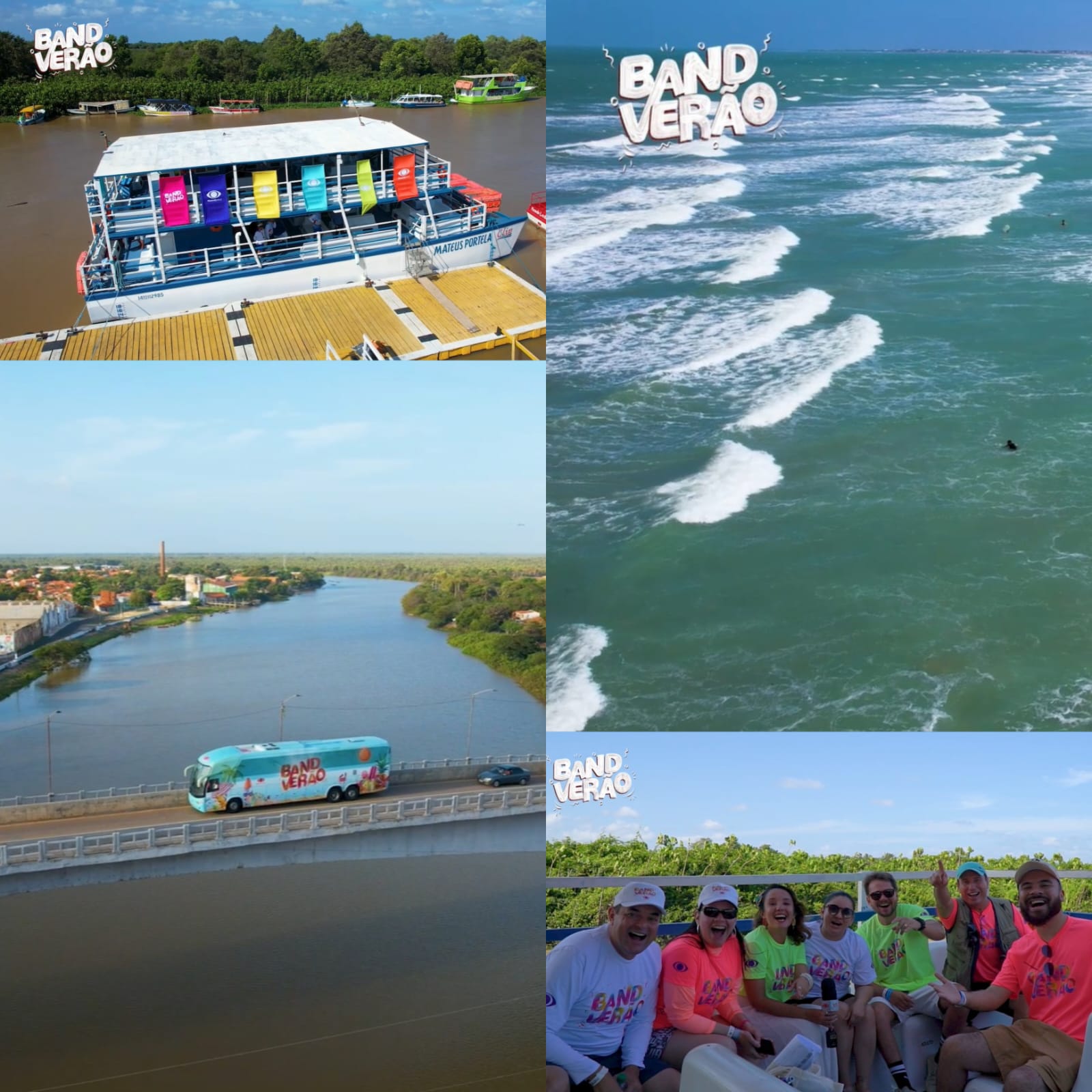 Band Verão Nordeste mostra belezas e aventuras no litoral do Piauí e Maranhão