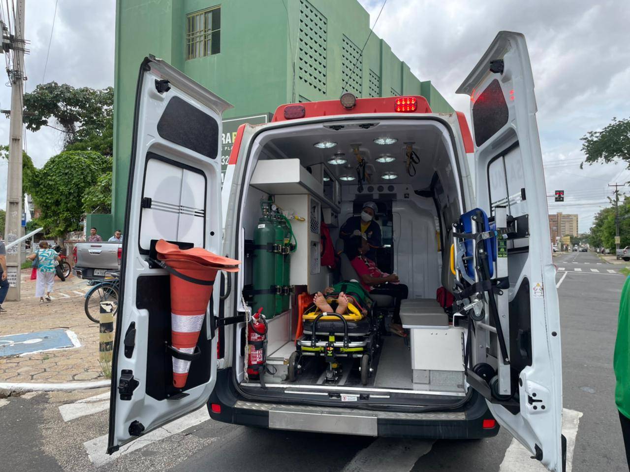 SAMU aponta média de 22 atendimentos por dia a vítimas de trânsito em Teresina