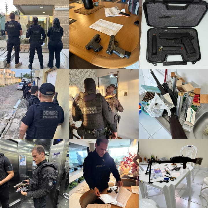 Operação cumpre mandados contra posse irregular de armas em Teresina