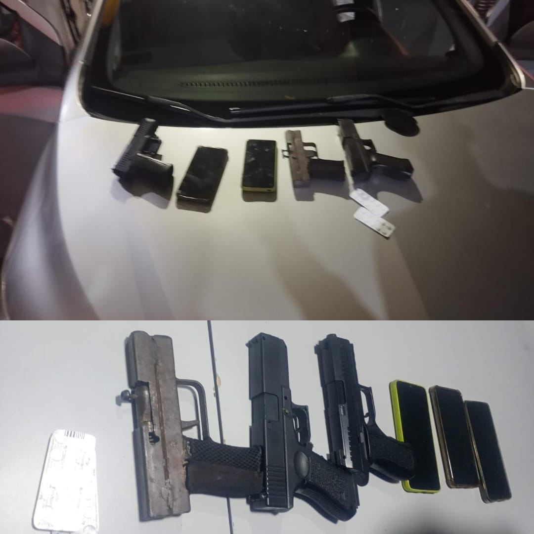 PM apreende adolescentes suspeitos de assalto a motorista de aplicativo