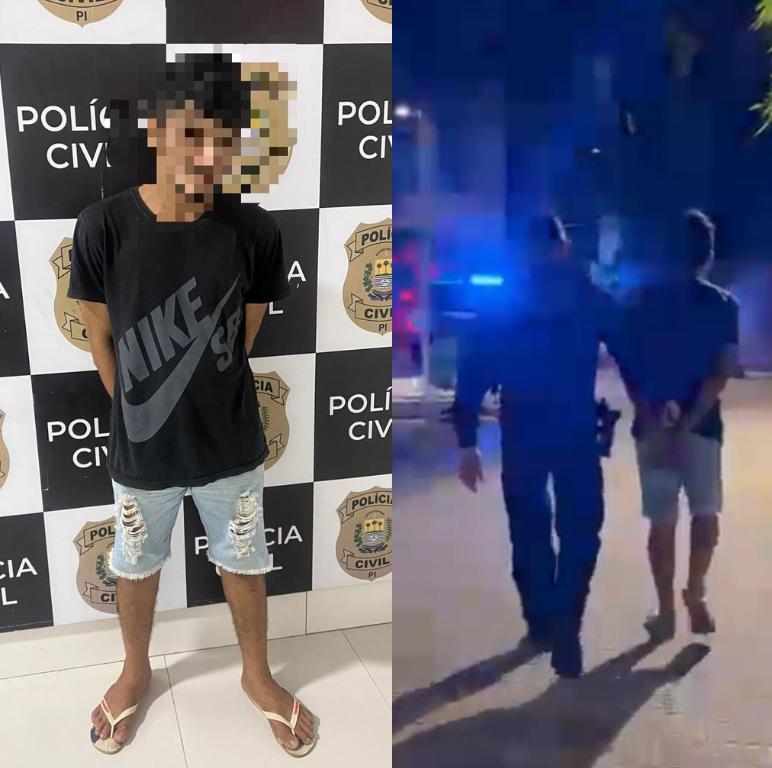 Homem foragido da justiça tem prisão efetuada em Teresina