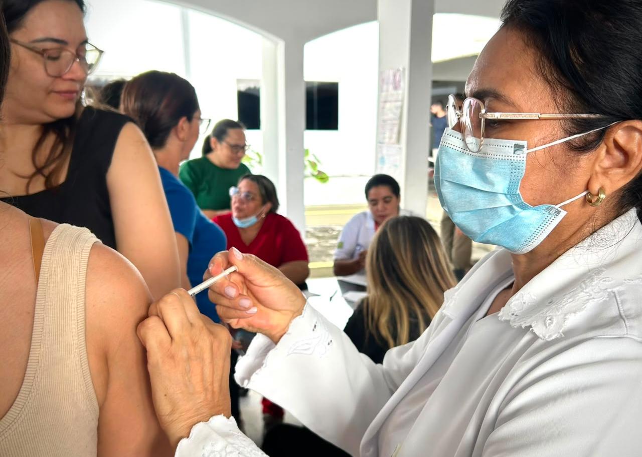 Campanha de vacinação contra a influenza é realizada para servidores da SSP-PI