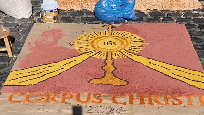 Catedral Nossa Senhora das Dores se prepara para as celebrações de Corpus Christi