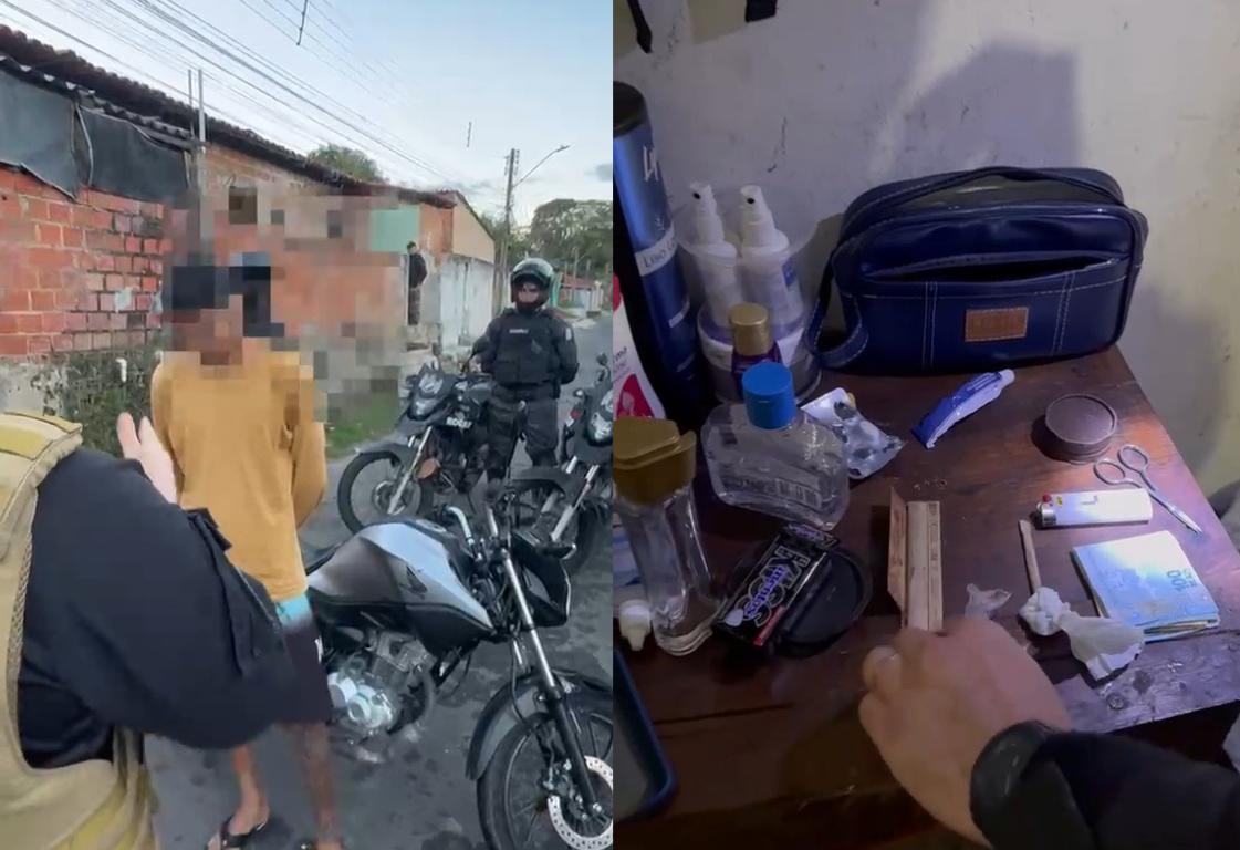 Polícia cumpre mandado contra investigado por realizar manobras perigosas
