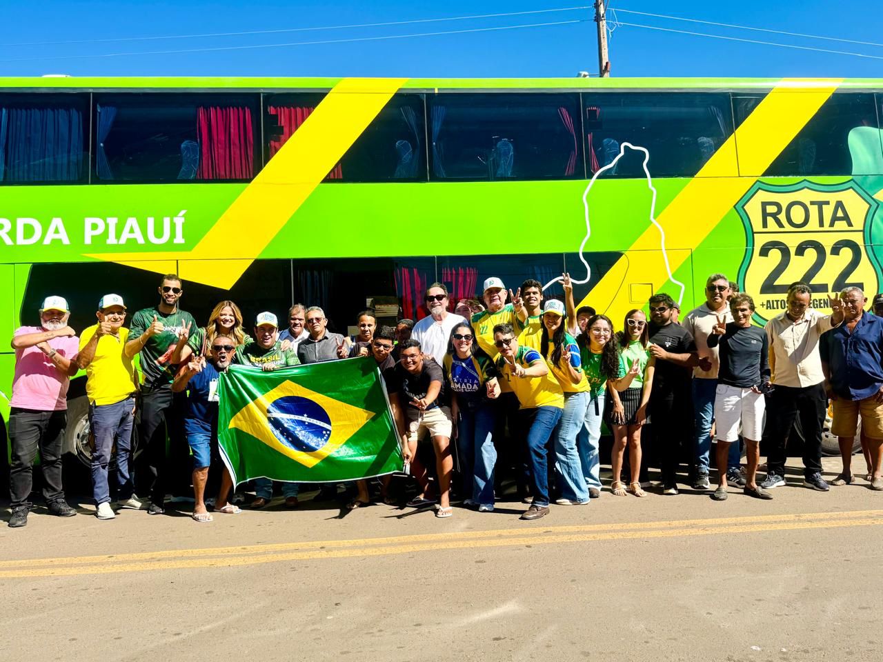 Tiago e Jhamya Junqueira avançam com a Caravana 222+2 pelo interior do Piauí
