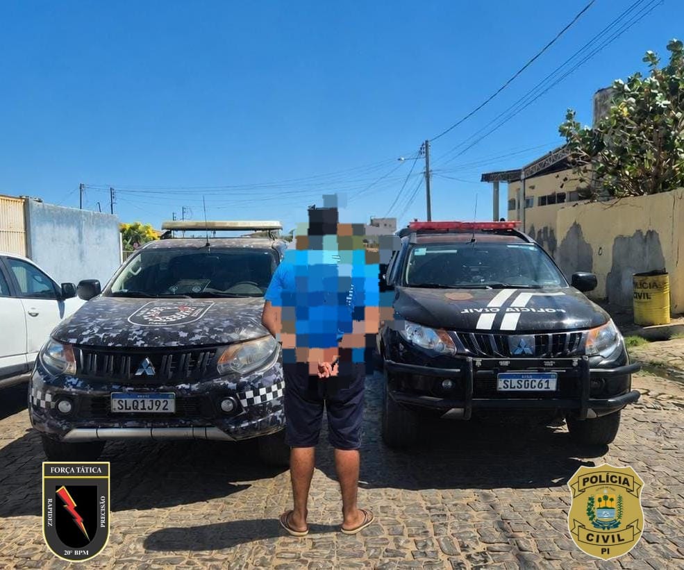 Investigado por homicídio em São Paulo é preso no Sul do Piauí