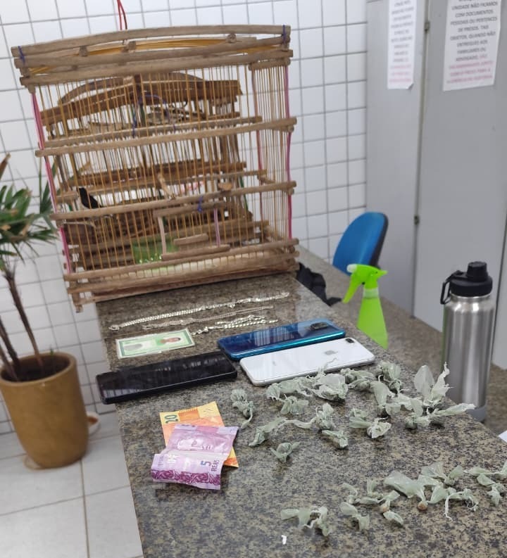 Suspeito de tráfico de drogas é preso em Ilha Grande do Piauí