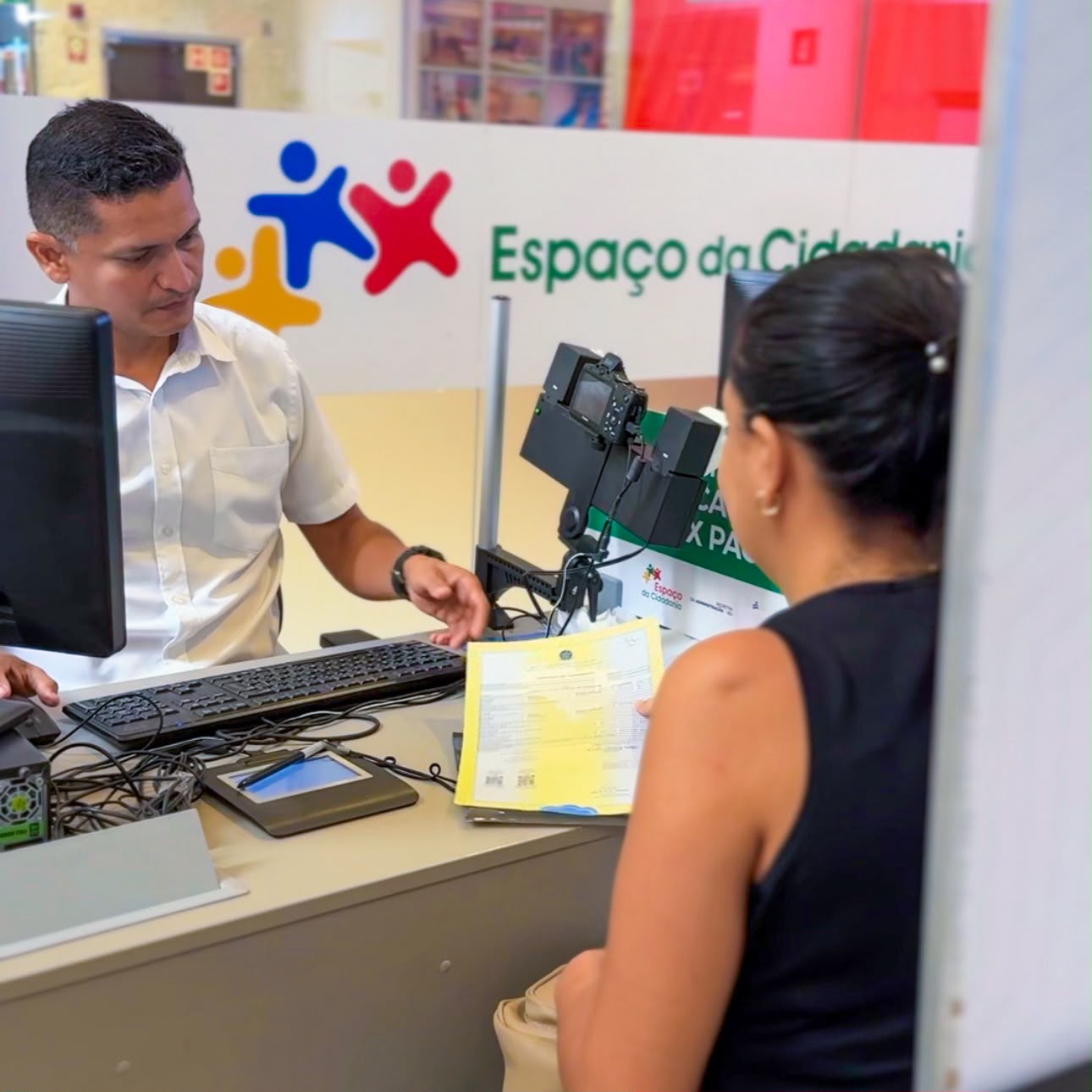 Espaço da Cidadania do Teresina Shopping realiza último atendimento para emitir a CIN aos sábados