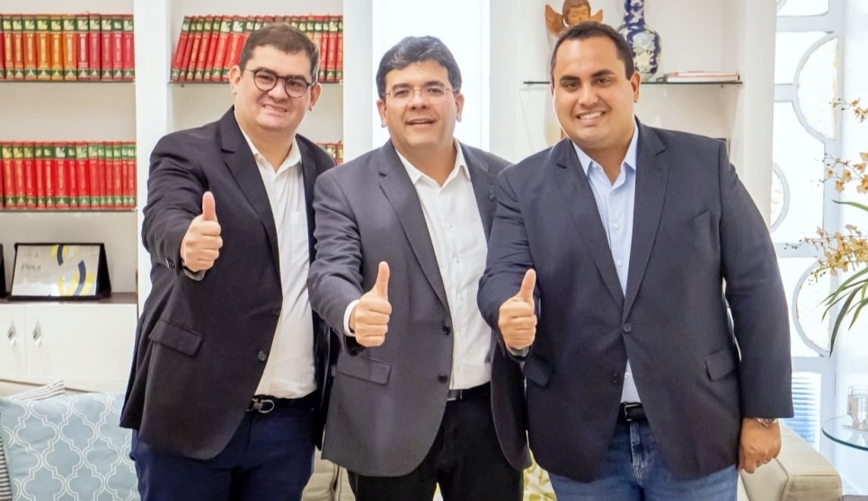 Rafael Fonteles cumpre agenda em reunião com Georgiano Neto para discutir projetos para o Piauí