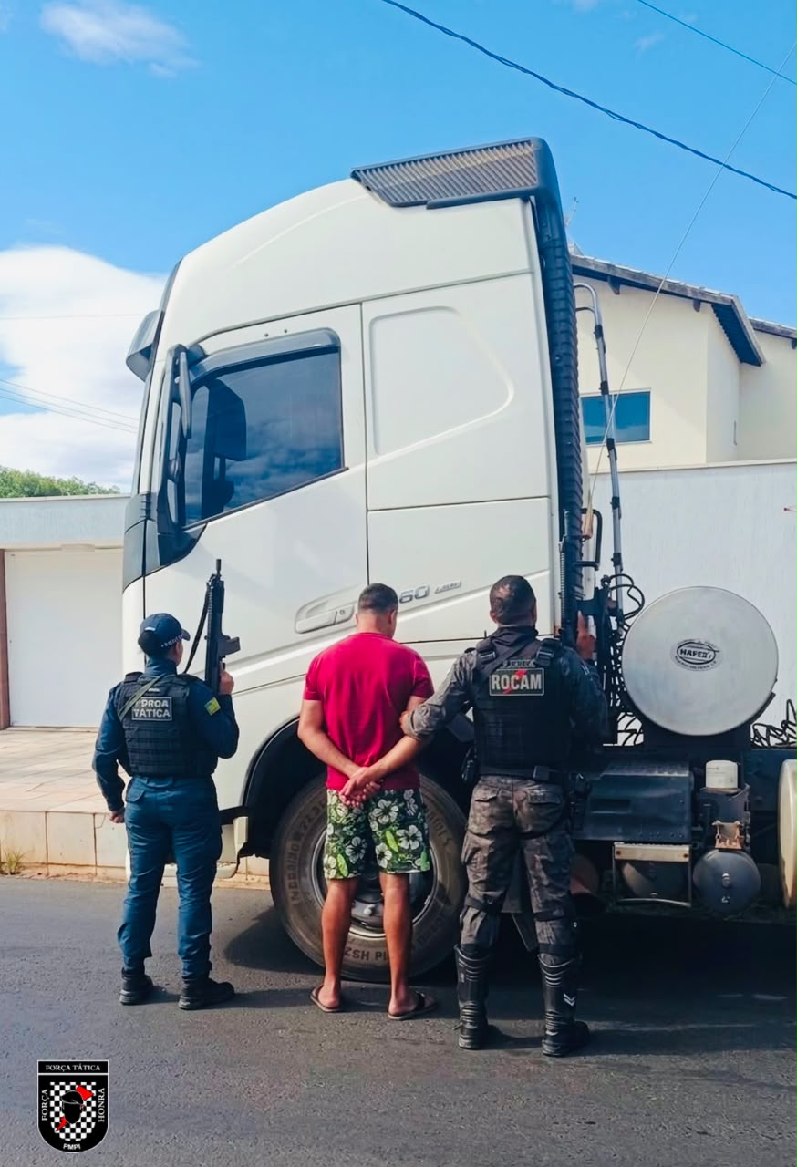 Suspeito de feminicídio no Ceará é preso pela Policía Militar em Picos