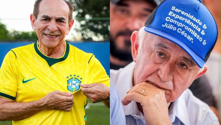 Candidatos ao Senado, Júlio César e Marcelo Castro votam no interior do Estado